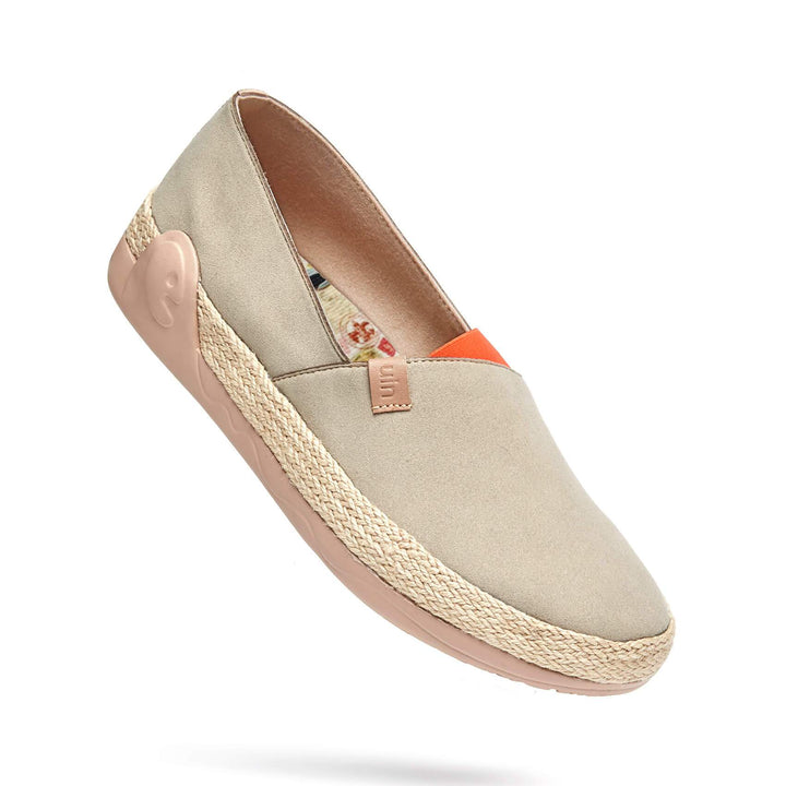 UIN Women Marbella I Oxford Tan Women Canvas loafers