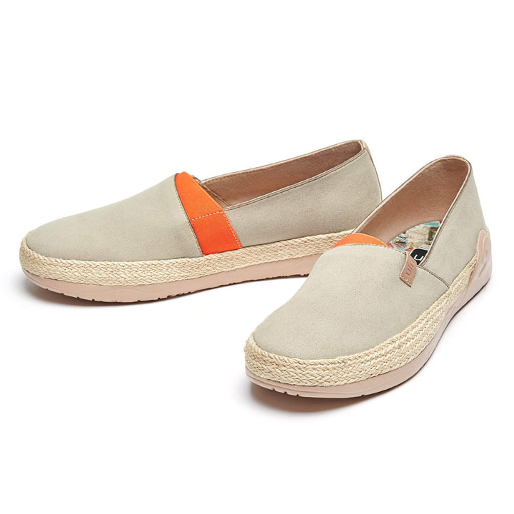 UIN Women Marbella I Oxford Tan Women Canvas loafers