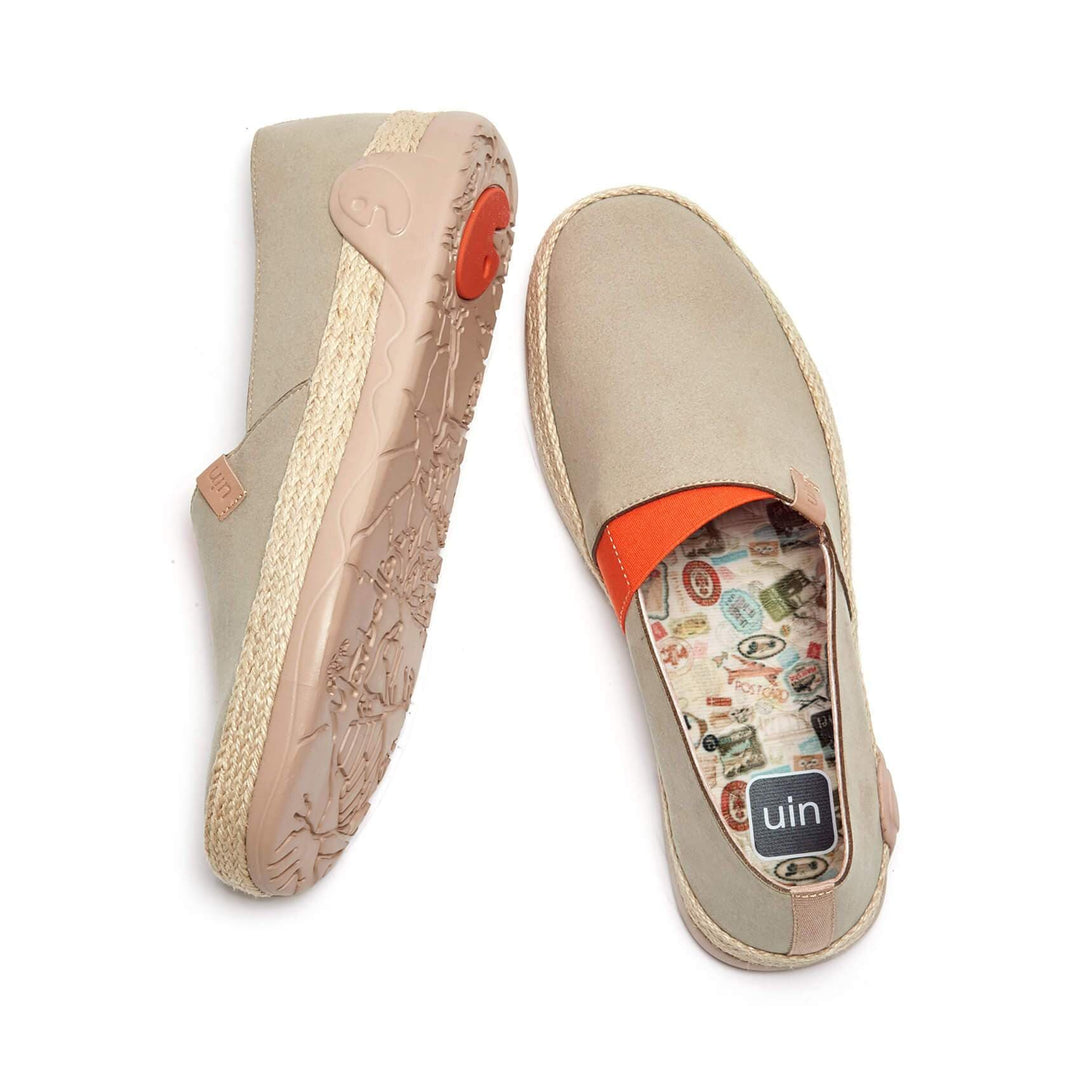 UIN Women Marbella I Oxford Tan Women Canvas loafers
