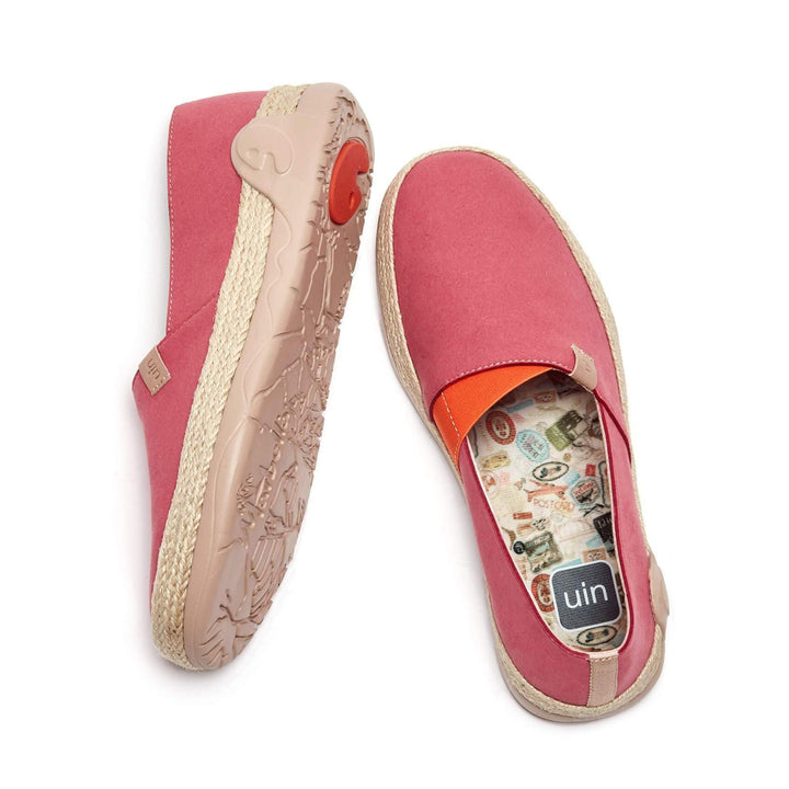 UIN Women Marbella I Tea Rose Canvas loafers