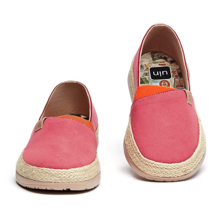 UIN Women Marbella I Tea Rose Canvas loafers