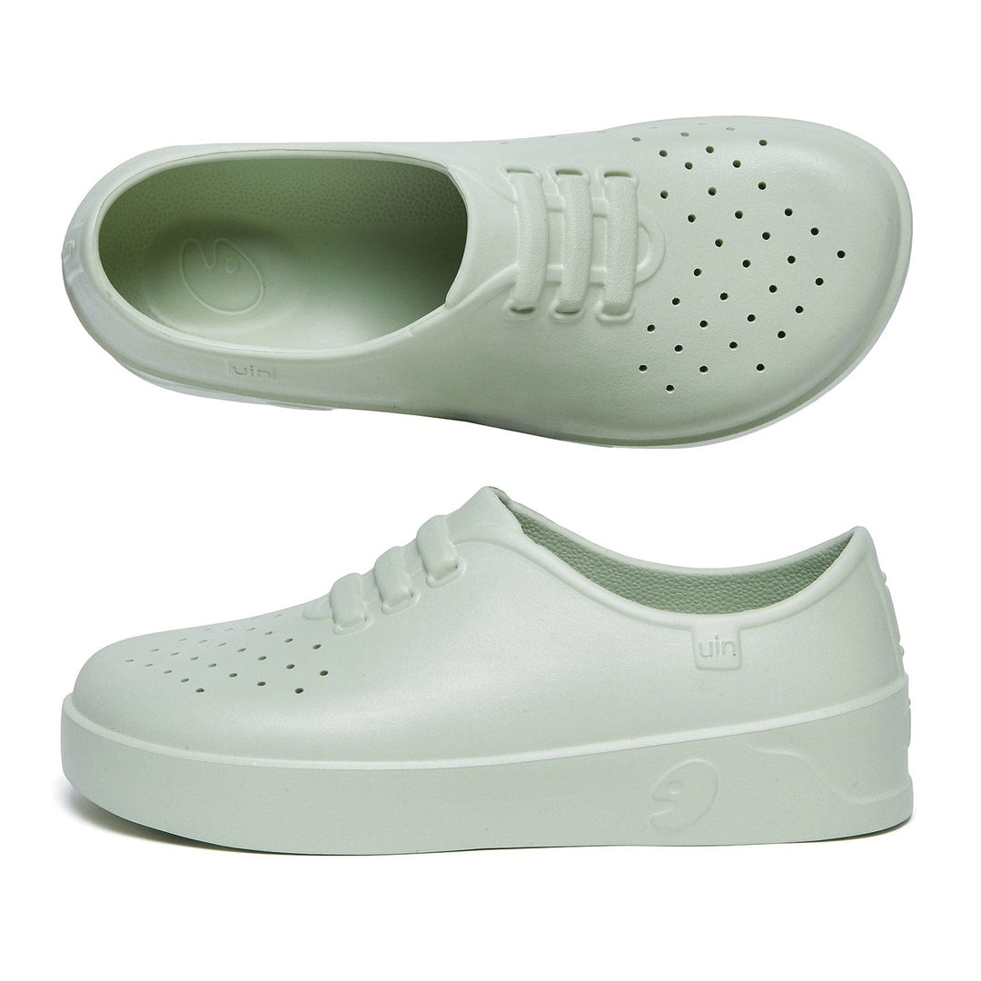 UIN Women Sage Green Tenerife 2 Women Canvas loafers