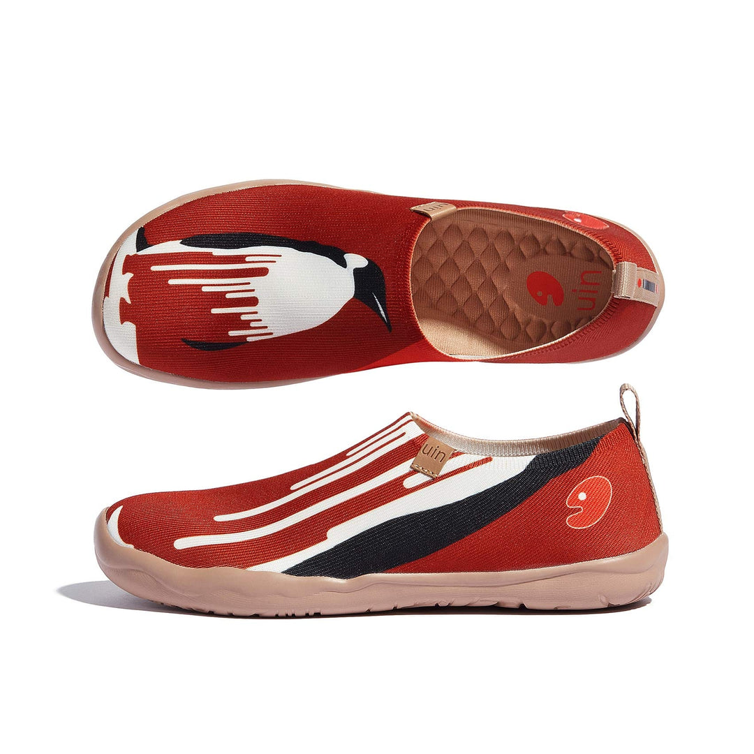 UIN Women Save the Penguin Toledo I Women Canvas loafers