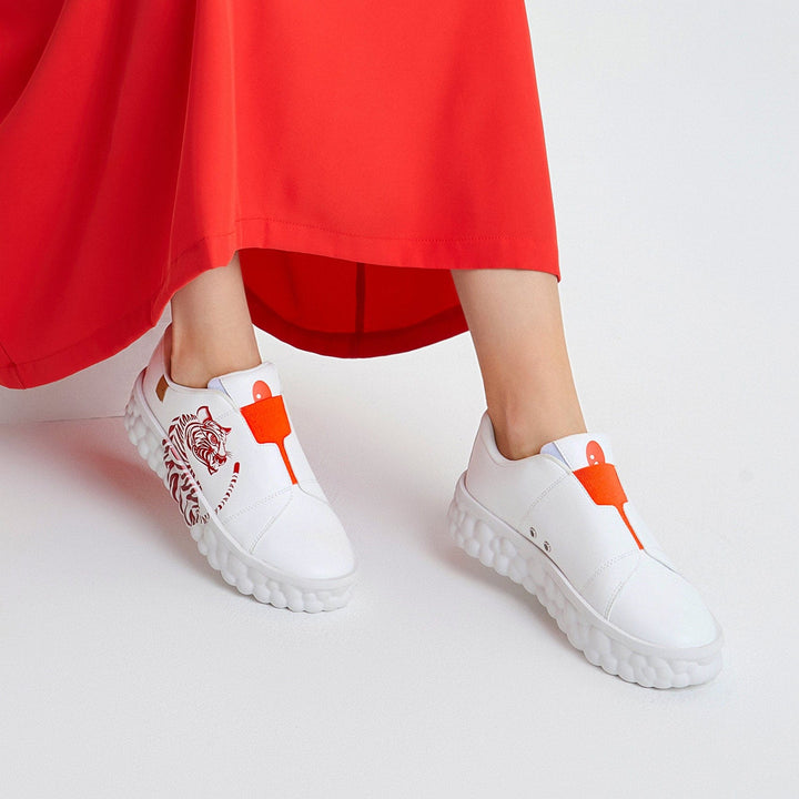UIN Women Tiger Roar Las Ramblas Women Canvas loafers
