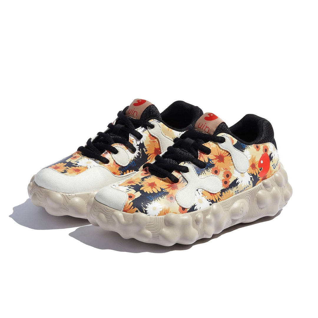 UIN Women Van Gogh Sunflowers Figueras I Women Canvas loafers