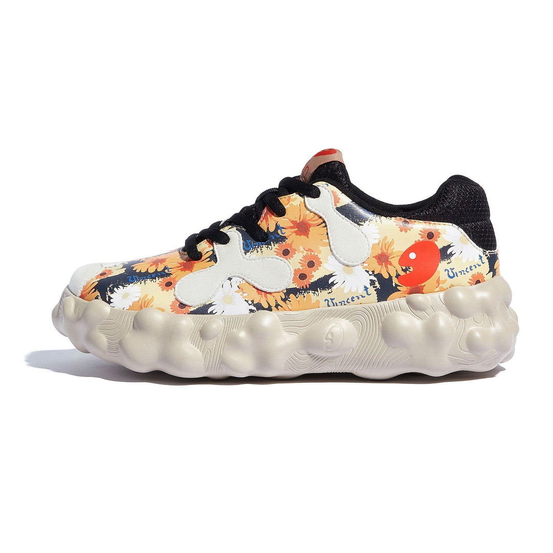 UIN Women Van Gogh Sunflowers Figueras I Women Canvas loafers