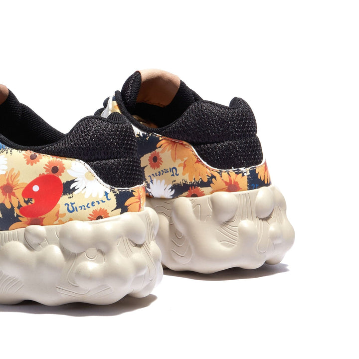 UIN Women Van Gogh Sunflowers Figueras I Women Canvas loafers