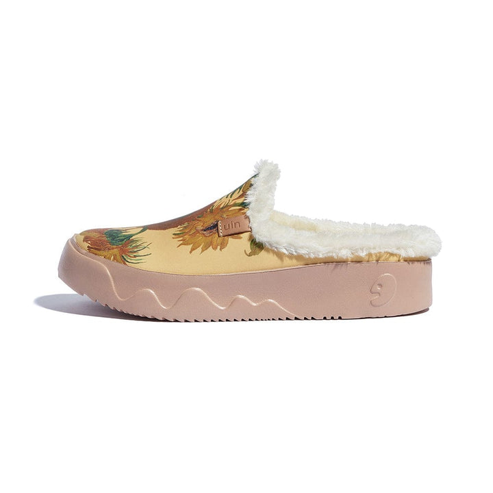 UIN Women Van Gogh Sunflowers Fuerteventura VII Women Canvas loafers
