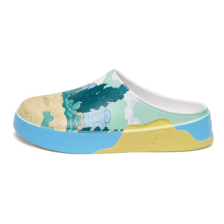 UIN Women Van Gogh Wheatfield with Cypresses Tenerife Women Canvas loafers