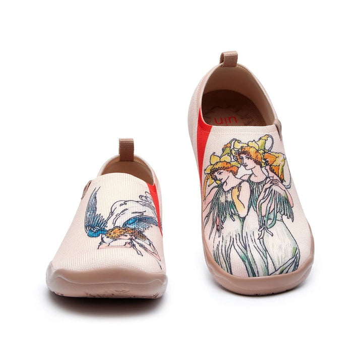 UIN Women William Shakespeare A Midsummer Night's Dream V1 Toledo I Women Canvas loafers