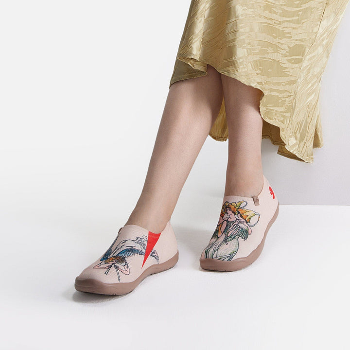 UIN Women William Shakespeare A Midsummer Night's Dream V1 Toledo I Women Canvas loafers