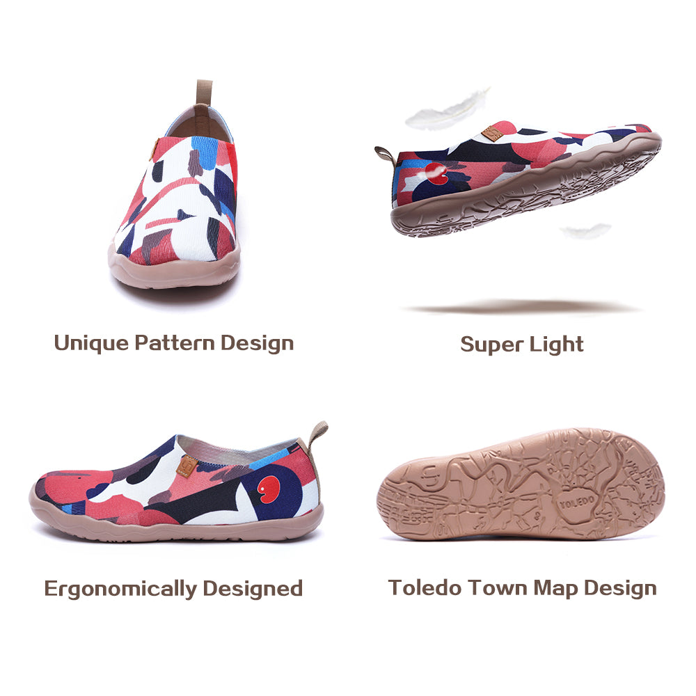 STREET CANVAS Men Art Designed Knitted Shoes