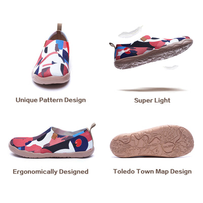 STREET CANVAS Men Art Designed Knitted Shoes