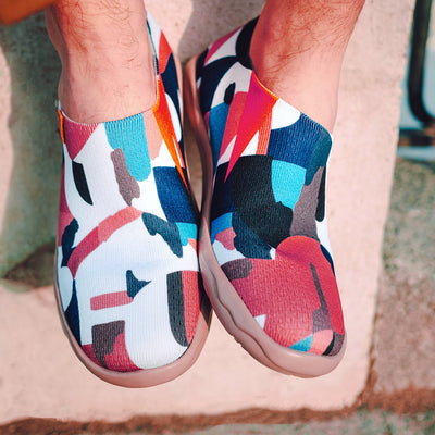 STREET CANVAS Men Art Designed Knitted Shoes