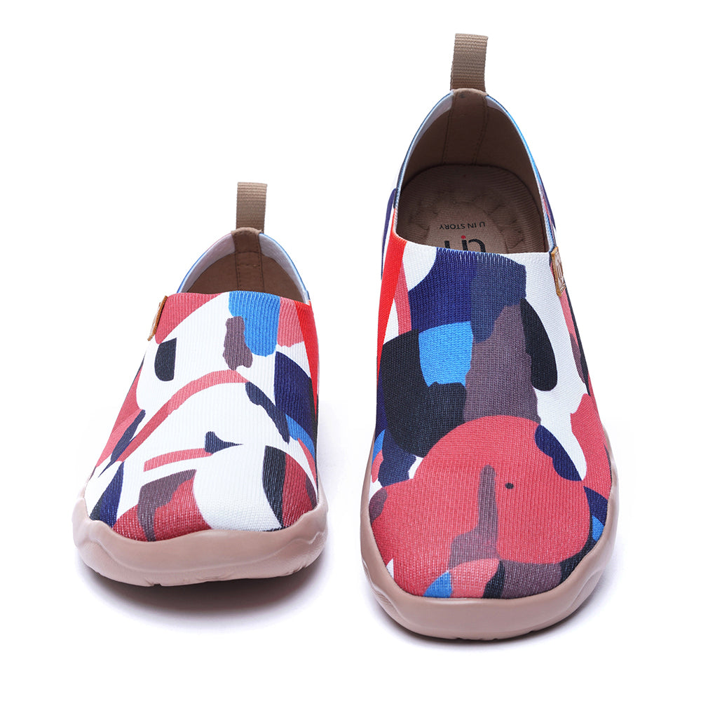 STREET CANVAS Men Art Designed Knitted Shoes