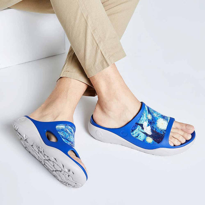 Starry Night II Slides Ibiza Men