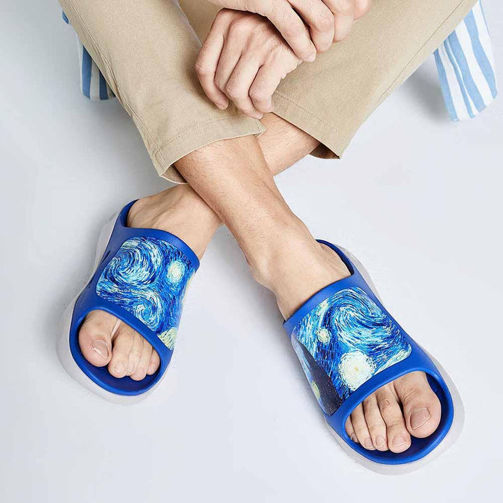 Starry Night II Slides Ibiza Men