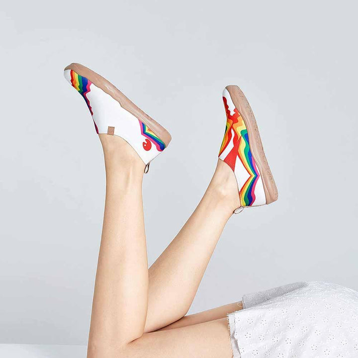 Rainbow Love White Toledo I Women