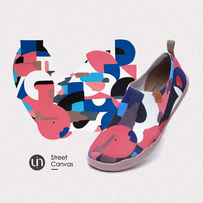 STREET CANVAS Men Art Designed Knitted Shoes