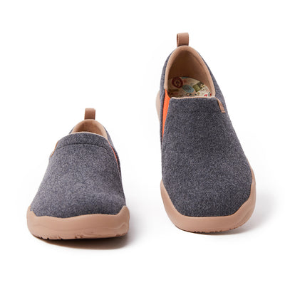 Toledo II Deep Grey Wool Women