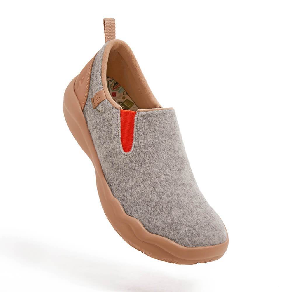 Cuenca Light Grey Wool Women