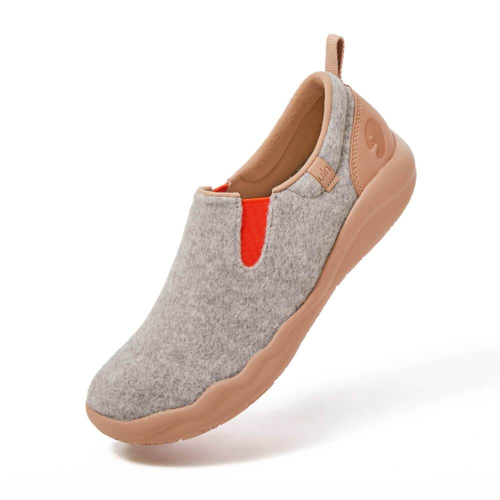 Cuenca Light Grey Wool Women