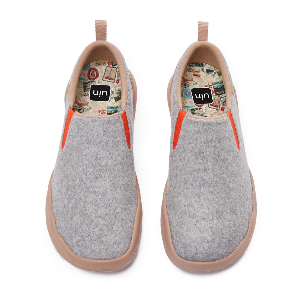 Cuenca Light Grey Wool Women