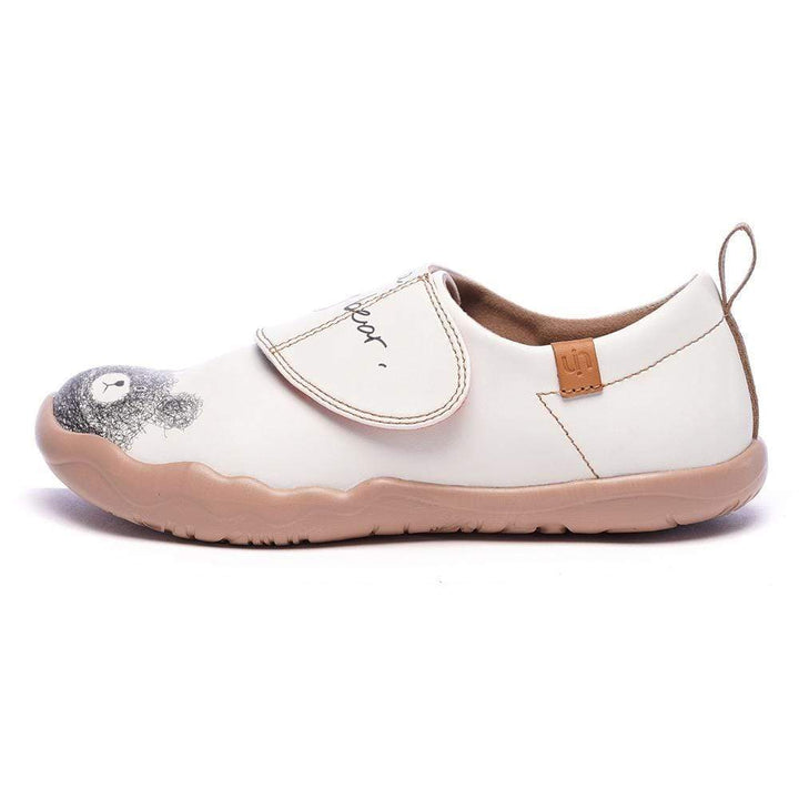 UIN Kid -Be with You- Cute Little Bear Kids Casual Shoes Canvas loafers