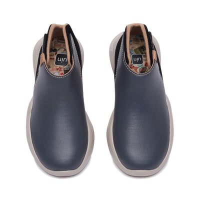 UIN Footwear Kid Dimgray Mijas XII Kid Canvas loafers