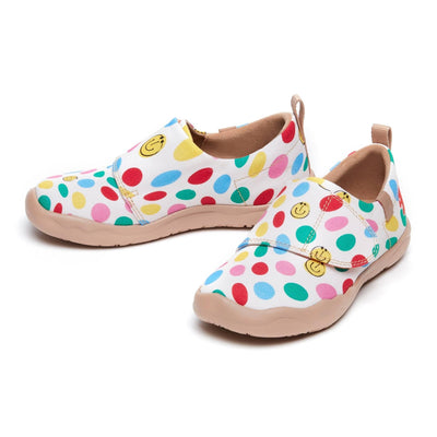 UIN Footwear Kid Dotted Joy Toledo I Kid Canvas loafers