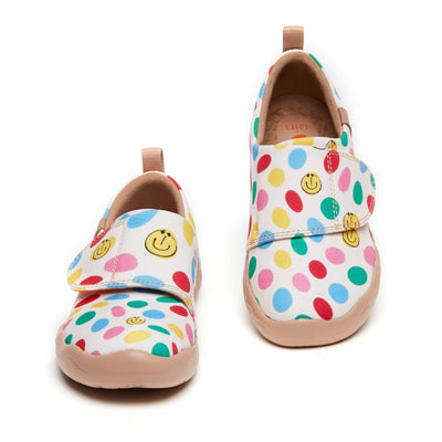 UIN Footwear Kid Dotted Joy Toledo I Kid Canvas loafers