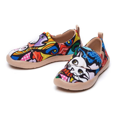 UIN Footwear Kid Fishy Fantasy Toledo I Kid Canvas loafers