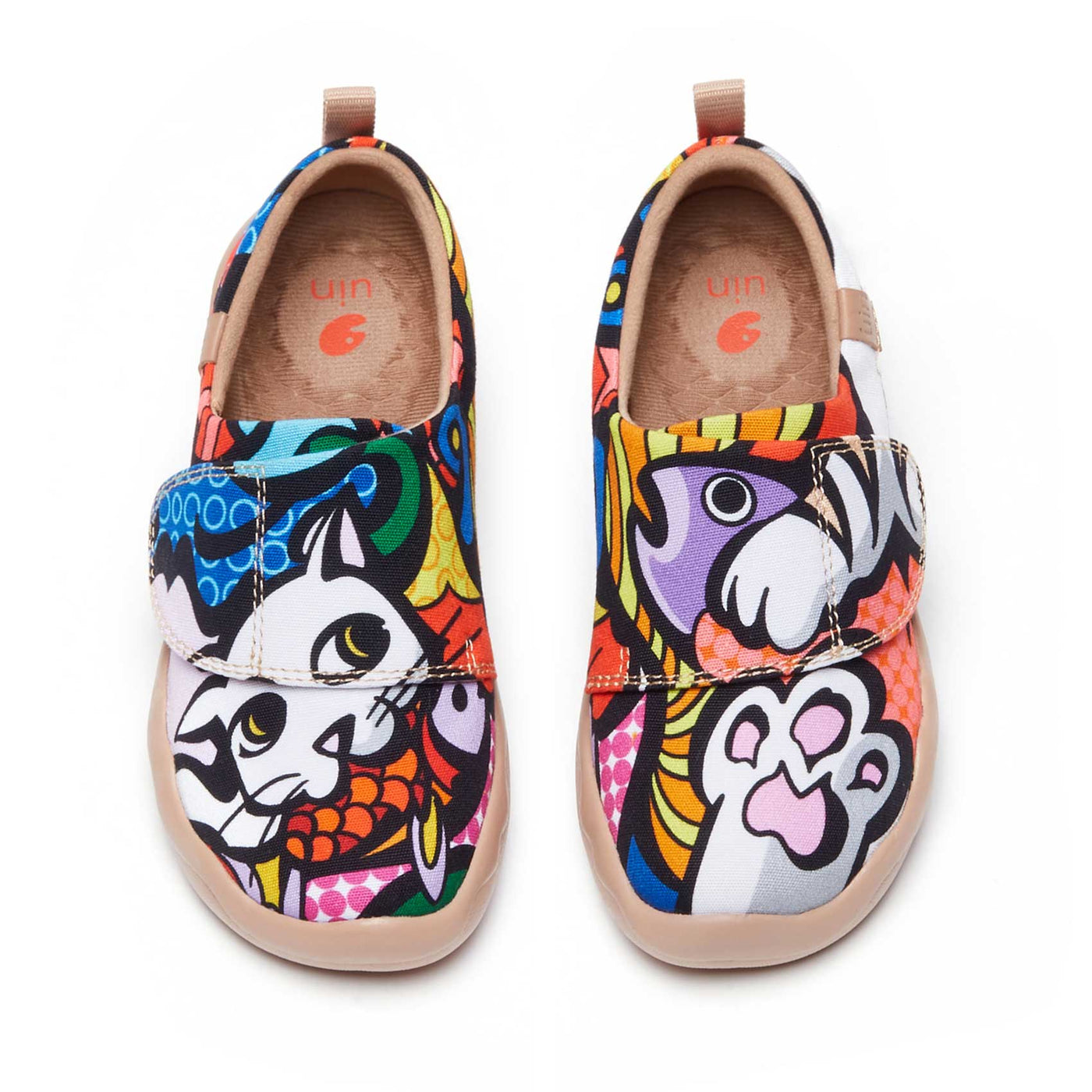 UIN Footwear Kid Fishy Fantasy Toledo I Kid Canvas loafers