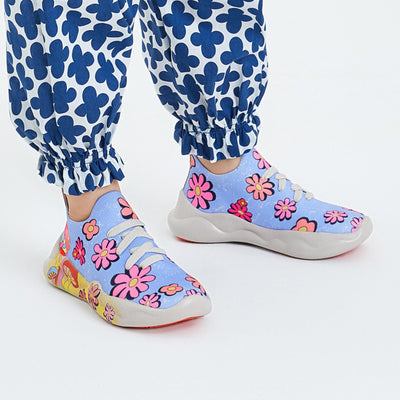 UIN Footwear Kid Floral Picnic Mijas I Kid Canvas loafers