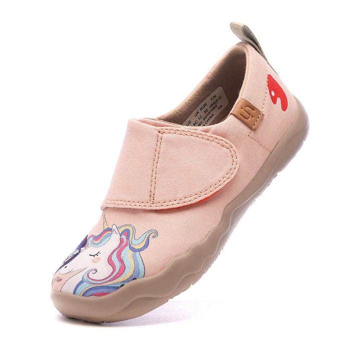 UIN Kid GIRL AND UNICORN Canvas Kid Canvas loafers