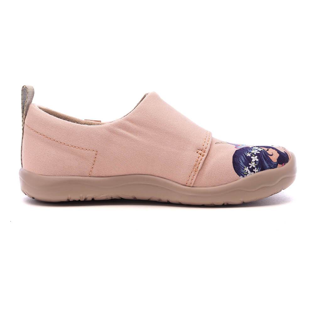 UIN Kid GIRL AND UNICORN Canvas Kid Canvas loafers