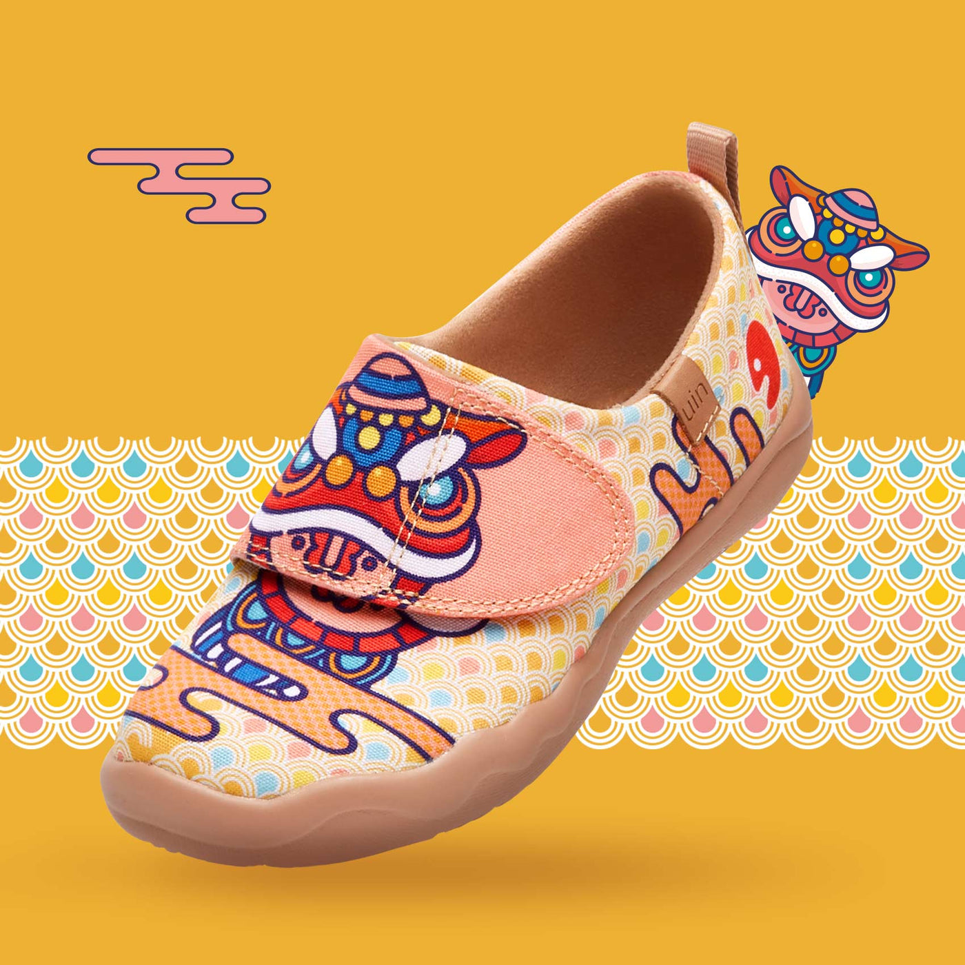 UIN Footwear Kid Lion Dance Toledo I Kid Canvas loafers