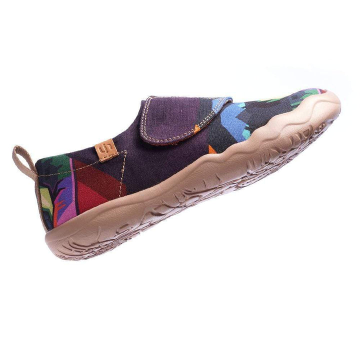 UIN Kid -Looking at You- Modern Art Painted Kids Casual Shoes Canvas loafers