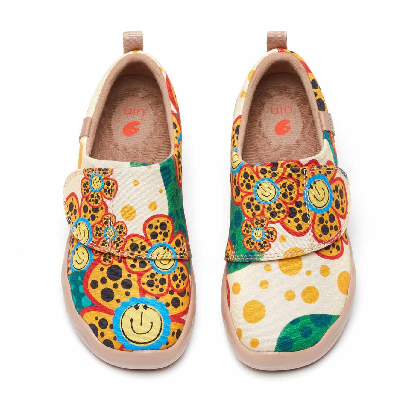 UIN Footwear Kid Magic Blossom Toledo I Kid Canvas loafers