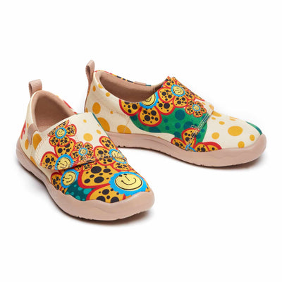 UIN Footwear Kid Magic Blossom Toledo I Kid Canvas loafers