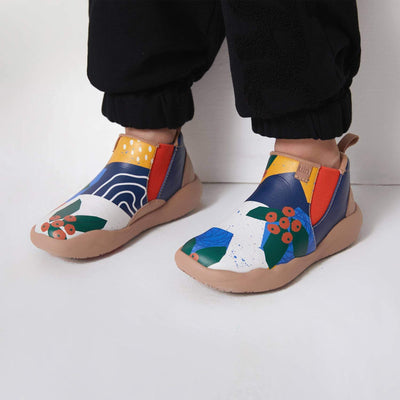 UIN Footwear Kid Mountain Flowers Granada Kid Canvas loafers