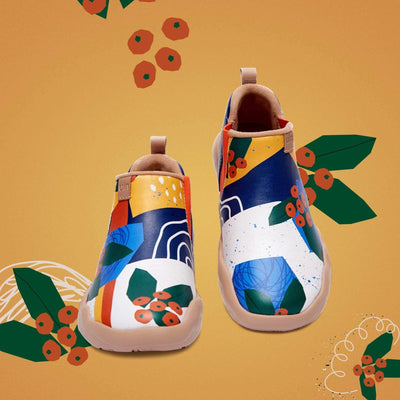 UIN Footwear Kid Mountain Flowers Granada Kid Canvas loafers