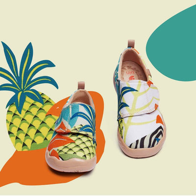 UIN Footwear Kid Pineapple Kid Canvas loafers