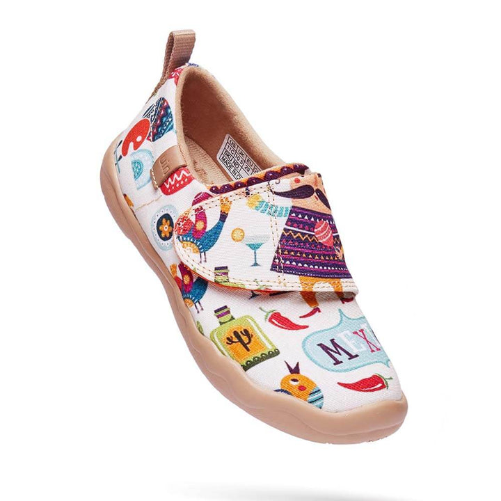UIN Kid Play in Mexico Kid Canvas loafers