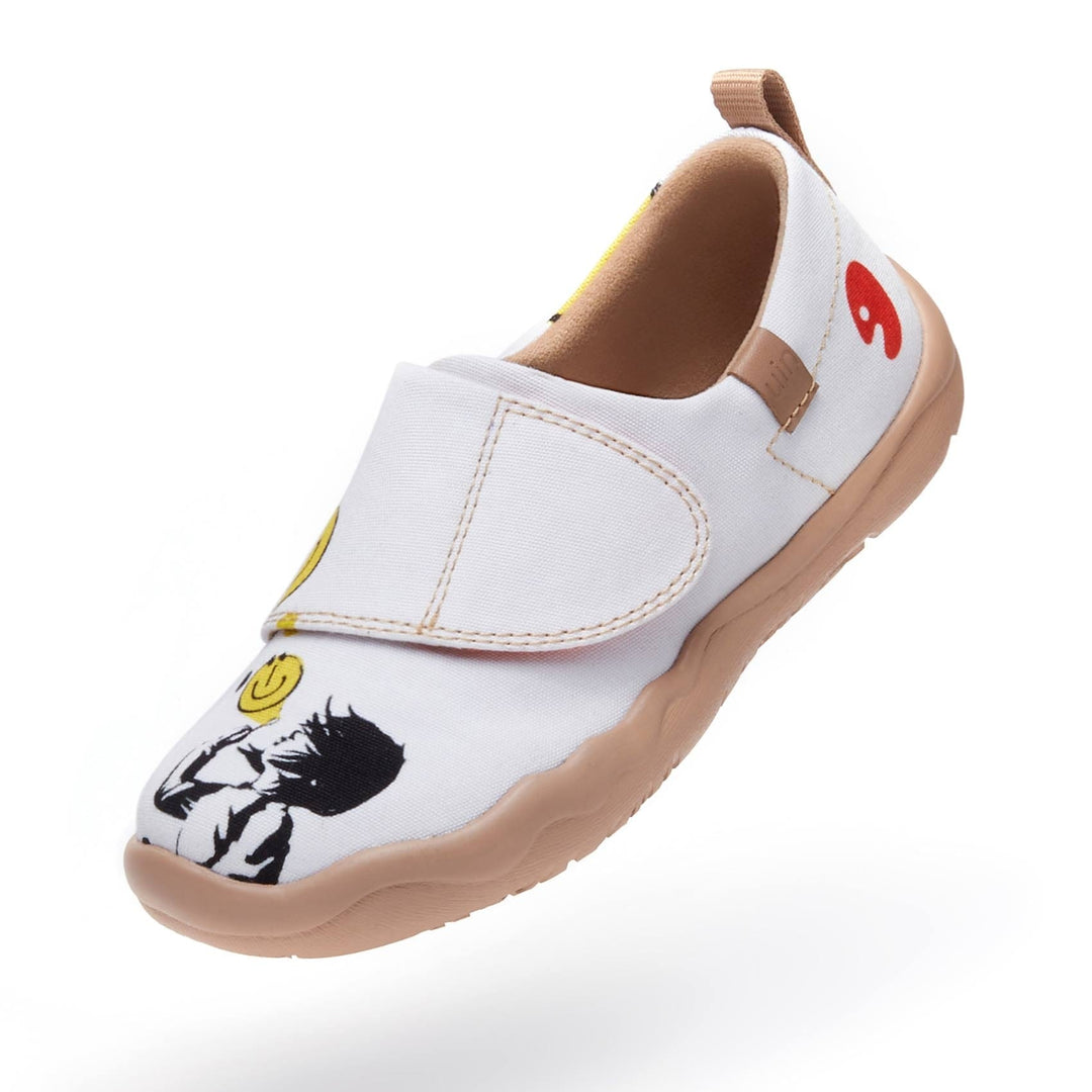 UIN Kid Popping Hapiness Toledo I Kid Canvas loafers