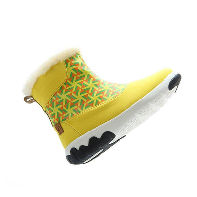 UIN Footwear Kid Rotterdam Boots Yellow Kids Canvas loafers