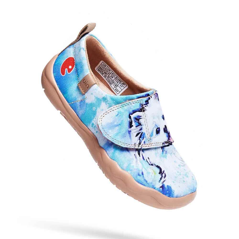 UIN Kid Samoyed Kid Canvas loafers