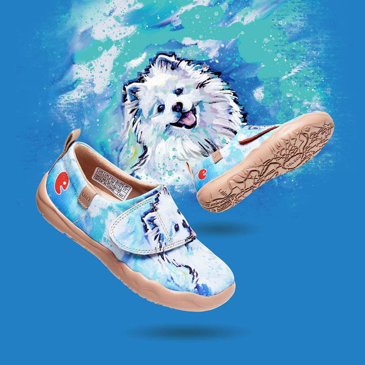 UIN Kid Samoyed Kid Canvas loafers