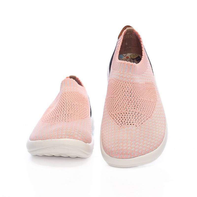 UIN Footwear Kid Sicily Pink Canvas loafers