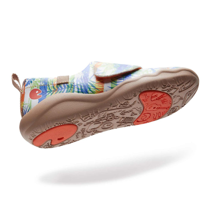 UIN Kid Vigor Silver Fern Toledo II Kid Canvas loafers